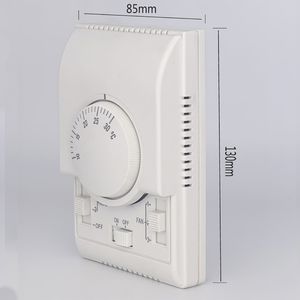 Room Mechanical Thermostat Air Conditioner Fan Coil Temperature Controller