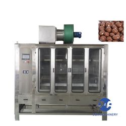 Chocolate Coating Machine, Chocolate Coater Enrober Making Machine