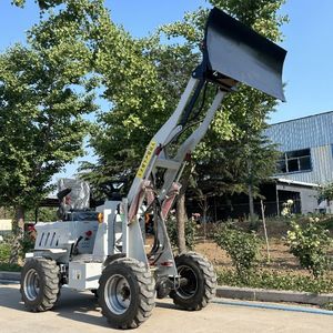High Quality Mini Electric Front Wheel Loader All Terrain Farm with Motor Engine Bearing Core Components