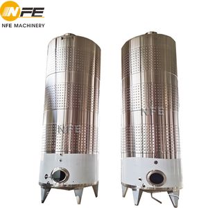 Customized Stainless Steel Wine Fermentation Tank Winery Equipment Conical Wine/Cider Jacketed Fermenter
