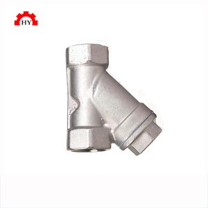 Made in China 304 316L Stainless Steel Y Type Connection Y Type Filter Filter