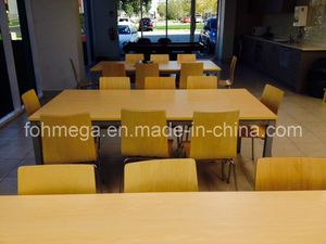 Industrial Dining Furniture/Company Canteen Dining Furniture Table and Chair (FOH-RT3)