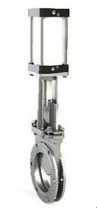 Stainless Steel Knife Gate Valve with Pneumatic Actuator