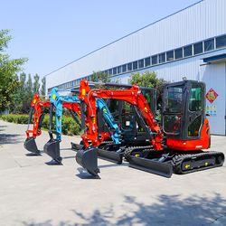 Mini Excavator 1 Ton 2 Ton 3.5 Ton Newest Products Small Excavator Mini Digger Machine Bucket Thumb Sleeves