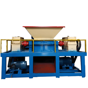 High-Performance Reliable Efficient Double Shaft Scrap Metal Crushing Machine