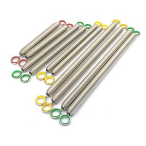 Sales Pilates Reformer Spring Accessories Stainless Steel Coiled Korean Red Pilates Springs