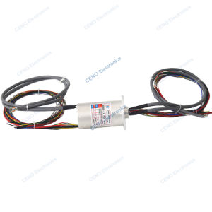 Gigabit Ethernet Signal Slip Ring combine Electric Power for Industrial System
