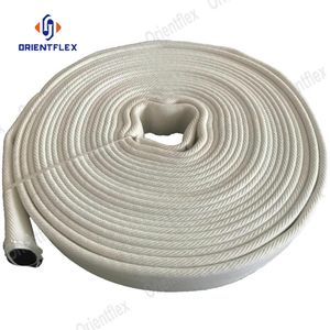Best High Quality Lightweight 4 Inch 5 Inch Canvas Fire Fighting Firefighter Lay Flat PVC Rubber Layflat Water Fire Hose Pipe