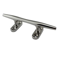 Hollow Base Cleat Stainless Steel for Boat Rigging / Marine Deck