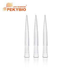 Pekybio Universal 1000UL Pipette Tips Without Filter, Bulk Bag Packing, Non-Sterile