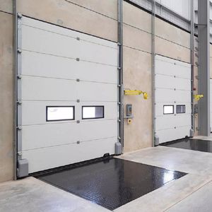 High Vertical Lift Industrial Vertical-Rising Sectional Door