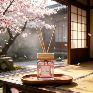 200ml Luxury Reed Diffuser Long Lasting Home Fragrance Aromatherapy Essential Oil Air Freshener for Bedroom Bathroom Living Room Wholesale & Custom Packaging