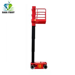 Aerial Work Mobile Scissor Man Lift Table Hydraulic Electric Movable Electric Vertical Lift
