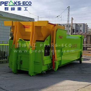 Horizontal Waste Compression Machine Compactor for Waste Transfer Station Heavy-Duty Waste Compression Machine for Waste Management