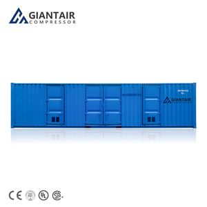 30m3/Min 150bar Container-Type Air Compressor Unit Station Screw Compressor Tandem Piston Booster