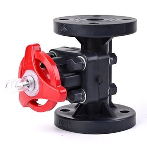 Made in China Factory Manufactured High Quality High Performance Leak-Proof FRPP Diaphragm Valve for Water Supply and Industrial Pipeline