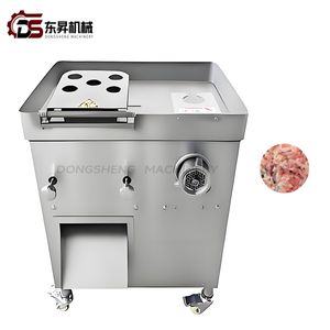 Heavy Duty Meat Mincing and Cutting Machine for Slaughter Factories Handling Chicken Duck with Rust Resistant Body Safe Guard System