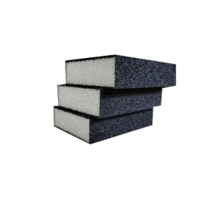 100*70*25mm Gray Sanding Sponge for Polishing Wood