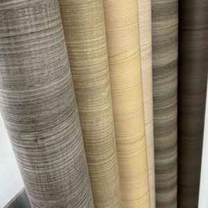 Decorative PVC Film Wood Design Lamination Sheet for Vacuum Press Furniture UV Coating Anti Scratch