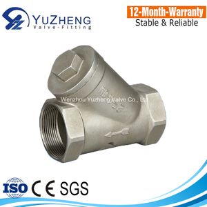 Stainless Steel 304/316/Wcb Y Type Thread Strainer