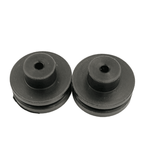 ODM OEM Coffee Machine Spare Part Wheel Pulley Surface Treatment Black