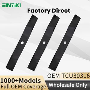 Tcu30316 Mower Blades for John Deere 54" Deck Z915b Z920m M136195, 2-1/2X1/4 Inch Medium Lift Lawn Mower Blade
