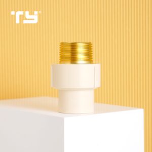 CPVC Pressure Pipe Tube Fittings Brass Thread Male Adapter (ASTM 2846)