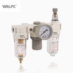 Airtac Pneumatica AC2000 Pneumatic Auto Manual Drain Air Pressure Regulator Frl 1/4'' 1/2'' Pneumatic Components Compressed Air Preparation Valve