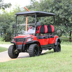 Factory 48V 4 Seater Electric Buggy Vehicle Electric Golf Cart with Lead-Acid Battery