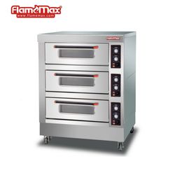 Bakery Equipment Heo-60 3-Deck 6-Tray Electric Bread Baking Oven