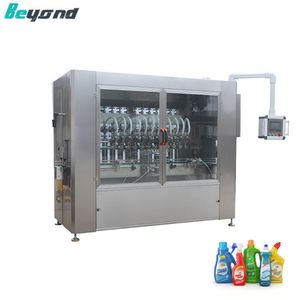 Full Automatic 2000 Bph 500ml Liquid Detergent Filling and Capping Machine