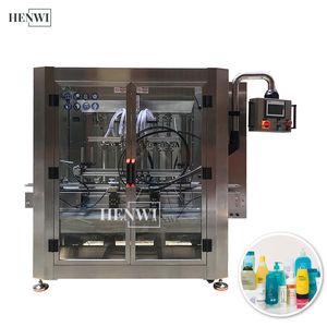 Henwi Cosmetic Serum Bottle Filling Line Jar Filling and Capping Machine Price