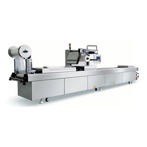 Customization Energy-Saving Box Vacuum Thermoforming Stretch Film Packaging Machine for Bacon Packaging