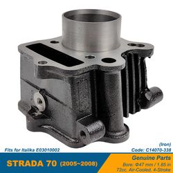 Motorcycle Genuine Parts Cylinder Assembly Engine Block for St70 Strada70 CD70 Motorcycle