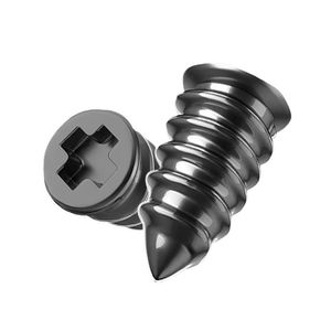 Tire Repair Nail Self-Tapping Screw Tire Puncture Repair Vacuum Tyre Nails Black Soft Rubber Car Motorcycle Repair Tool