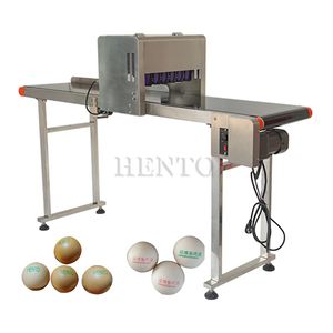 HENTO Factory Automatic Egg Date Coding Printing Machine / Egg Inkjet Printer