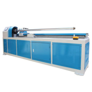 Flat or Spiral Paper Tube Cutting Machine