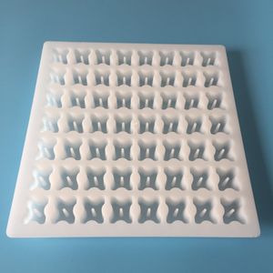 Plastic Injection Mould Fibre Concrete Spacer Mold for Construction (MH253056-YL)