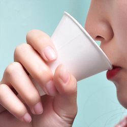 Wholesale Custom Disposable Conical Paper Cups 4oz Water Cone Paper Cups