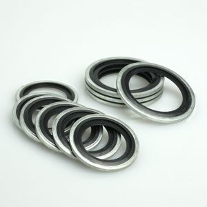 NBR Bonded Seal Gasket for Steel Metal Single Item