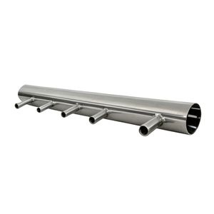 High Pressure Stainless Steel 304/316 M1 Series Multi-Pass Tube Fitting, 3 Way Channel Joint Tee for Industrial Piping Systems Od 32-81mm