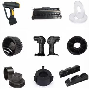 Custom Injection Molded Black Plastic Auto Parts for OEM