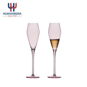 Handmade Customized Clear Wholesale Decorative Wedding Champagne Glasses Flutes