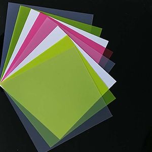 0.5mm 0.6mm Thin Polypropylene Plastic Sheet PP for Notebook Cover
