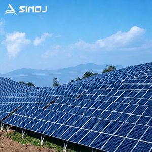 Low Temperature Resistant Customizable Photovoltaic Solar Ground Mounting Bracket for Supermarkets
