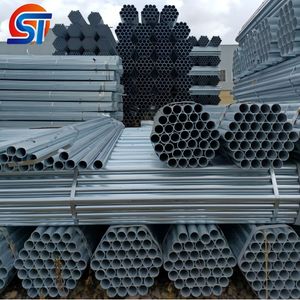A53 A106 API5l Grb S355 A179 A192 P235g ASTM A554 Corrosion Resistant Welded Round ERW Carbon Galvanized Steel Pipe