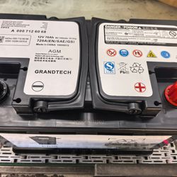 High Quality AGM 12V 70ah Automobile Batteries Lead Acid Car Auto Battery