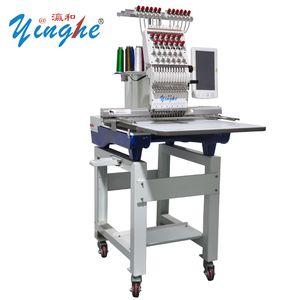 Yinghe Single Head 12/15 Needles Embroidery Machine Computerized Machine