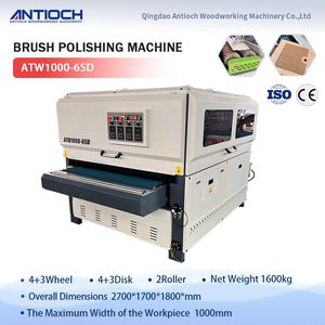 China Precise Plywood Furniture Calibration Brushing Polishing Sander Wood Machine