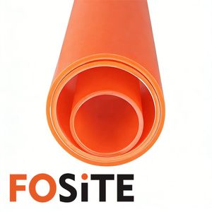 Orange Mpp Power Cable Protection Pipe Heat Resistant Electrical Cable Duct